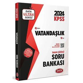 Data Yayınları 2024 KPSS Ultra Serisi Vatandaşlık Soru Bankası