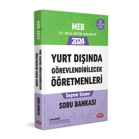 Data Yayınları 2024 Meb Yurt Dışında Görevlendirilecek Öğretmenleri Seçme Sınavı Soru Bankası