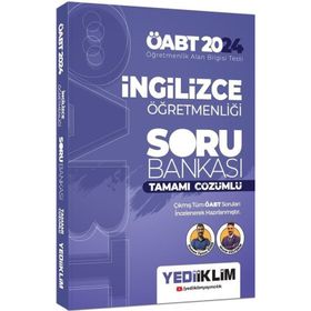 Data Yayınları 2024 ÖABT İngilizce Öğretmenliği Tamamı Çözümlü Soru Bankası