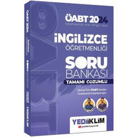 Data Yayınları 2024 ÖABT İngilizce Öğretmenliği Tamamı Çözümlü Soru Bankası