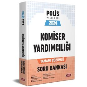 Data Yayınları - 2024 Polis Meslek İçi Komiser Yardımcılığı Tamamı Çözümlü Soru Bankası