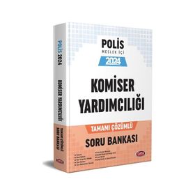 Data Yayınları - 2024 Polis Meslek İçi Komiser Yardımcılığı Tamamı Çözümlü Soru Bankası