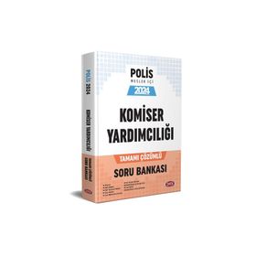 Data Yayınları - 2024 Polis Meslek İçi Komiser Yardımcılığı Tamamı Çözümlü Soru Bankası