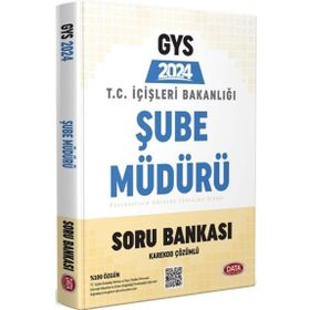 Data Yayınları - 2024 T.C. İçişleri Bakanlığı Şube Müdürü GYS Soru Bankası