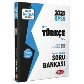 Data Yayınları 2024 Ultra Serisi KPSS Türkçe Soru Bankası