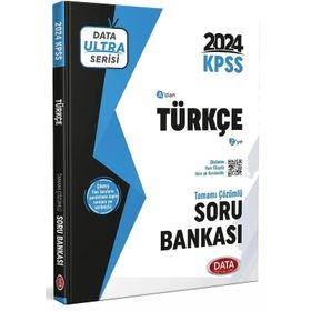 Data Yayınları 2024 Ultra Serisi KPSS Türkçe Soru Bankası