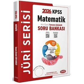 Data Yayınları 2025 KPSS Jüri Serisi Matematik Mini Özetli Tamamı Çözümlü Soru Bankası