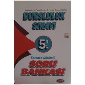 Data Yayınları 5. Sınıf Bursluluk Sınavı Soru Bankası - Karekod Çözümlü