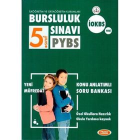 Data Yayınları 5. Sınıf PYBS Bursluluk Sınavı Konu Anlatımlı Soru Bankası
