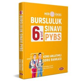 Data Yayınları 6. Sınıf Bursluluk Sınavı Konu Anlatımlı Soru Bankası Pybs
