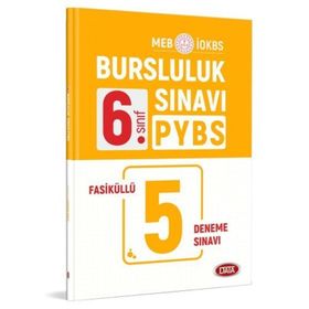 Data Yayınları 6. Sınıf PYBS Bursluluk 5 Deneme Sınavı