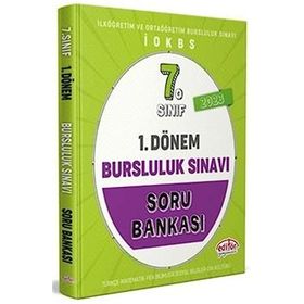 Data Yayınları 7. Sınıf 1. Dönem Bursluluk Sınavı Soru Bankası