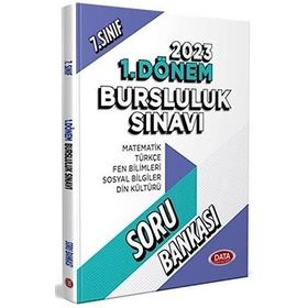 Data Yayınları 7. Sınıf 1. Dönem Bursluluk Sınavı Soru Bankası
