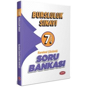 Data Yayınları - 7. Sınıf Bursluluk Sınavı Karekod Çözümlü Soru Bankası
