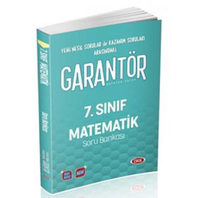 Data Yayınları 7. Sınıf Garantör Matematik Soru Bankası