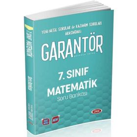 Data Yayınları 7. Sınıf Garantör Matematik Soru Bankası