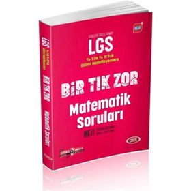Data Yayınları 8. Sınıf LGS Bir Tık Zor Matematik Türkçe Sorular