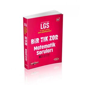Data Yayınları 8. Sınıf LGS Bir Tık Zor Matematik Türkçe Sorular