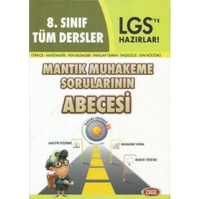 Data Yayınları 8. Sınıf LGS Tüm Dersler Mantık Muhakeme Sorularının Abecesi