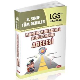Data Yayınları 8. Sınıf LGS Tüm Dersler Mantık Muhakeme Sorularının Abecesi