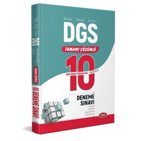 Data Yayınları DGS Tamamı Çözümlü 10 Fasikül Deneme Sınavı