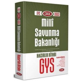 Data Yayınları - GYS Milli Savunma Bakanlığı Hazırlık Kitabı
