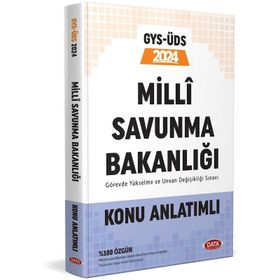 Data Yayınları - GYS Milli Savunma Bakanlığı Hazırlık Kitabı