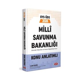 Data Yayınları - GYS Milli Savunma Bakanlığı Hazırlık Kitabı