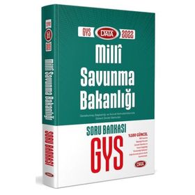 Data Yayınları - GYS Milli Savunma Bakanlığı Soru Kitabı