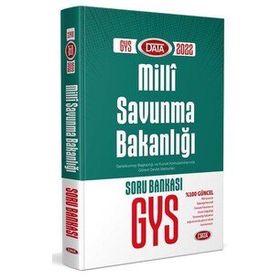 Data Yayınları - GYS Milli Savunma Bakanlığı Soru Kitabı