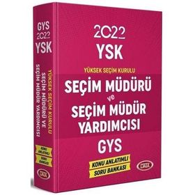 Data Yayınları Gys Ysk Seçim Müdürü Ve Seçim Müdür Yardımcısı Konu Anlatımlı Soru Bankası
