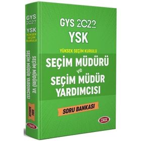 Data Yayınları Gys Ysk Seçim Müdürü Ve Seçim Müdür Yardımcısı Soru Bankası