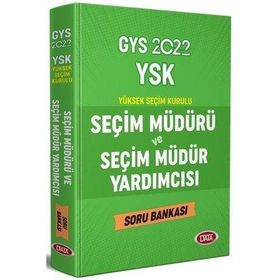 Data Yayınları Gys Ysk Seçim Müdürü Ve Seçim Müdür Yardımcısı Soru Bankası