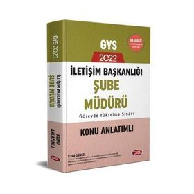 Data Yayınları - İletişim Başkanlığı GYS Şube Müdürü Konu Anlatımlı