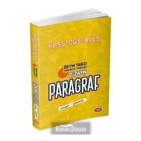 Data Yayınları KPSS DGS ALES Dizayn Paragraf Soru Bankası