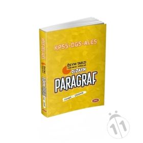 Data Yayınları KPSS DGS ALES Dizayn Paragraf Soru Bankası