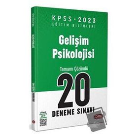 Data Yayınları KPSS Eğitim Bilimleri Gelişim Psikolojisi 20 Deneme Sınavı