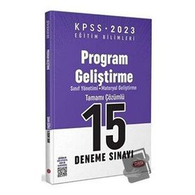 Data Yayınları KPSS Eğitim Bilimleri Program Geliştirme 15 Deneme Sınavı