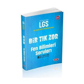 Data Yayınları LGS Bir Tık Zor Fen Bilimleri Soruları