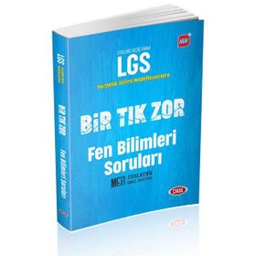 Data Yayınları LGS Bir Tık Zor Fen Bilimleri Soruları