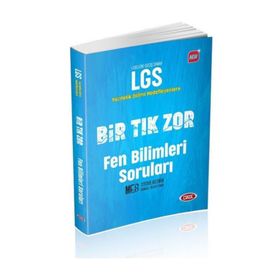 Data Yayınları LGS Bir Tık Zor Fen Bilimleri Soruları
