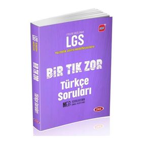 Data Yayınları LGS Bir Tık Zor Türkçe Soruları