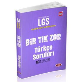 Data Yayınları LGS Bir Tık Zor Türkçe Soruları