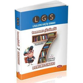 Data Yayınları LGS Deneme Sınavları Tamamı Çözümlü