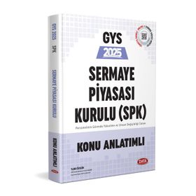 Data Yayınları - Sermaye Piyasa Kurulu GYS Hazırlık Kitabı