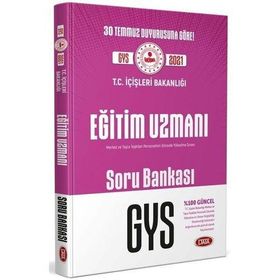 Data Yayınları T.C. İçişleri Bakanlığı Eğitim Uzmanı GYS Soru Bankası