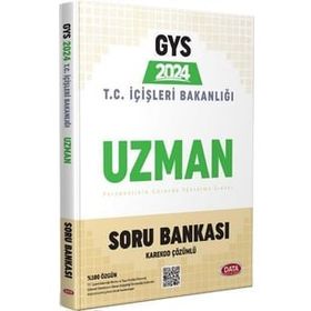 Data Yayınları T.C. İçişleri Bakanlığı Eğitim Uzmanı GYS Soru Bankası