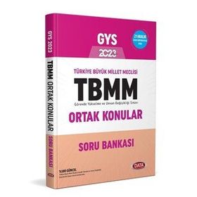 Data Yayınları Türkiye Büyük Millet Meclisi Gys Ortak Konular Soru Bankası