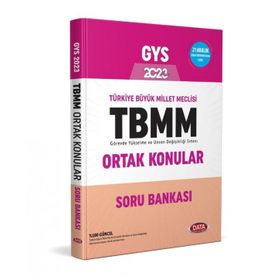 Data Yayınları Türkiye Büyük Millet Meclisi Gys Ortak Konular Soru Bankası
