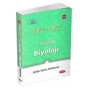 Data Yayınları TYT - AYT Hızlı Biyoloji Enfes Konu Anlatımlı